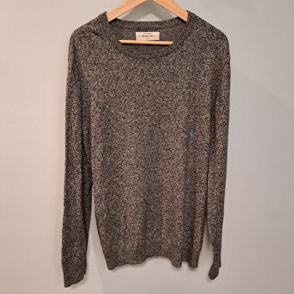 Hawker Rye Cotton Cashmere men's extra large crew neck sweater